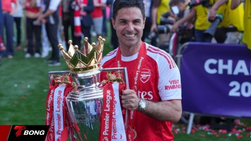 Mikel Arteta gia nhập ngôi đền của các nhà vô địch